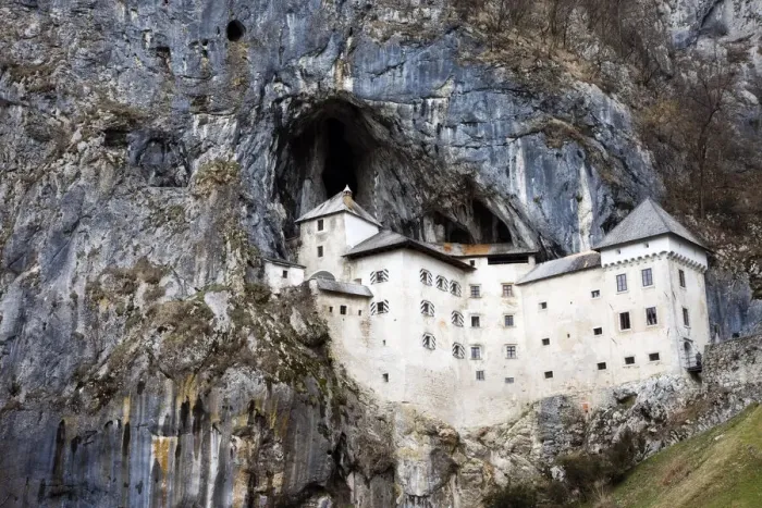 Framed Print : Predjama Castle, near Postojna, Slovenia