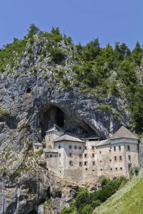 Framed Print : Predjama castle, Predjama, Slovenia Framed Print : Predjama castle, Predjama, Slovenia