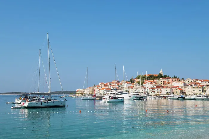 Framed Print : Primosten, Dalmatian Coast, Adriatic, Croatia Framed Print : Primosten, Dalmatian Coast, Adriatic, Croatia