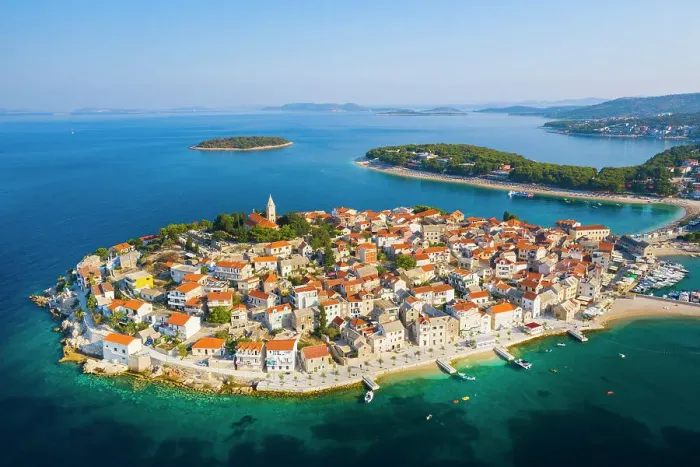 Framed Print : Primosten, Dalmatian Coast, Adriatic, Croatia Framed Print : Primosten, Dalmatian Coast, Adriatic, Croatia