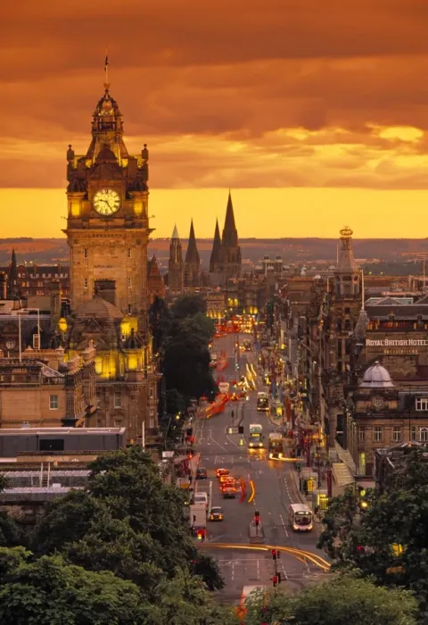 Framed Print : Princes St Framed Print : Princes St