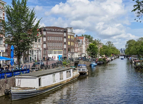 Prinsengracht Canal, Amsterdam, North Holland, The Netherlands