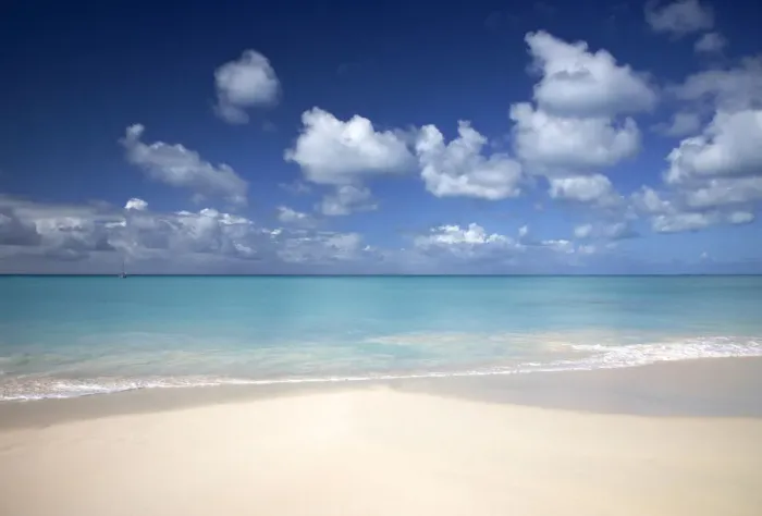 Framed Print : Pristine White Sandy Beach, Barbuda, Caribbean, West Indies Framed Print : Pristine White Sandy Beach, Barbuda, Caribbean, West Indies