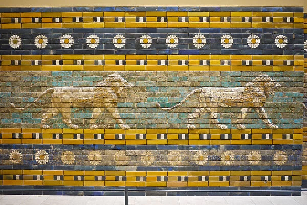 Processional Way from Babylon, Pergamon Museum, Berlin, Germany