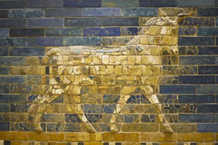 Framed Print : Processional Way from Babylon, Pergamon Museum, Berlin, Germany