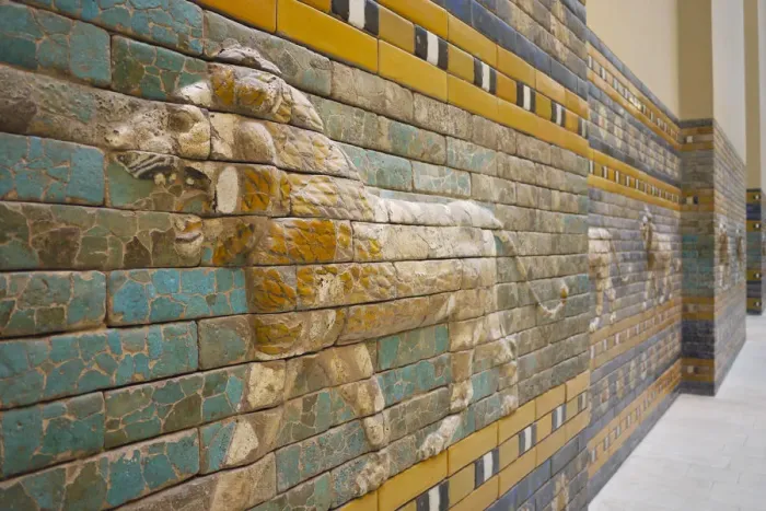 Framed Print : Processional Way from Babylon, Pergamon Museum, Berlin, Germany Framed Print : Processional Way from Babylon, Pergamon Museum, Berlin, Germany