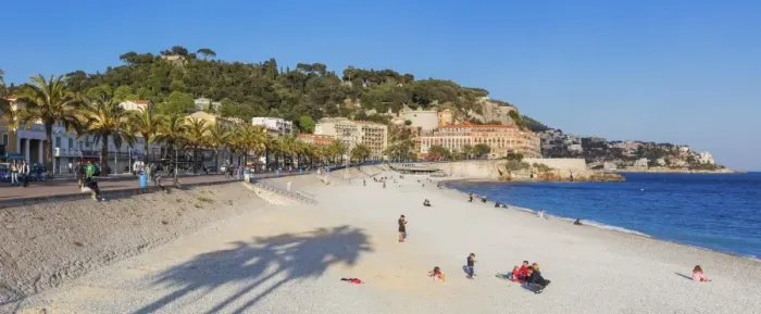 Framed Print : Promenade des Anglais, Nice, Alpes Maritimes departement, France