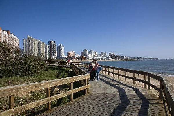 Promenade, Punta del Este, Uruguay