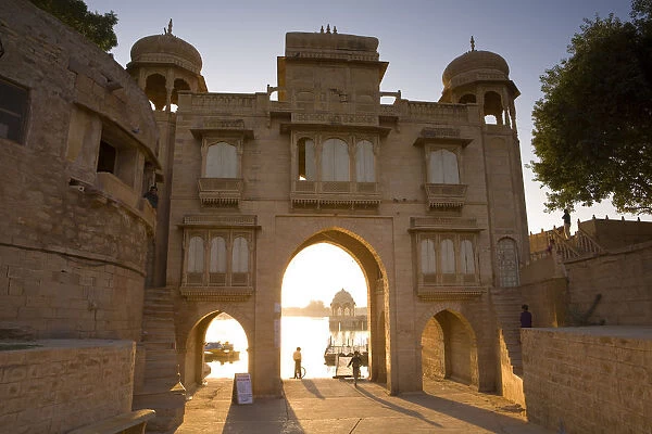 Prostitutes Gate, Gadsisar Lake, Jaisalmer, Rajasthan, India