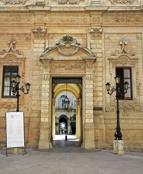 Province palace, Lecce, Apulia, Italy