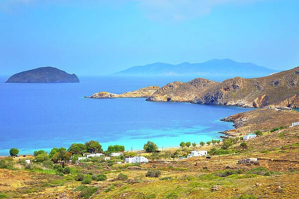 Psili Ammos beach, Serifos Island, Cyclades Islands, Greece