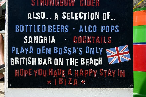 Pub, Ibiza, the Balearic Islands, Spain