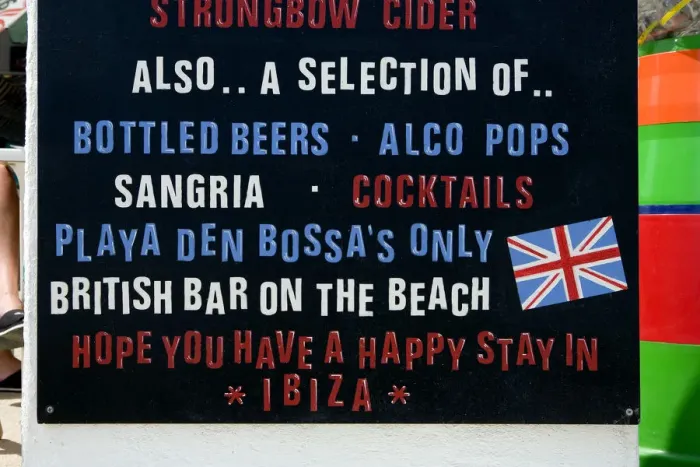 Framed Print : Pub, Ibiza, the Balearic Islands, Spain Framed Print : Pub, Ibiza, the Balearic Islands, Spain