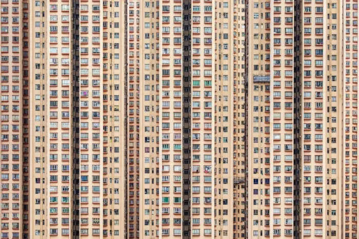 Framed Print : Public housing apartment block towers in Kowloon Bay, Kwun Tong District, New Territories Framed Print : Public housing apartment block towers in Kowloon Bay, Kwun Tong District, New Territories