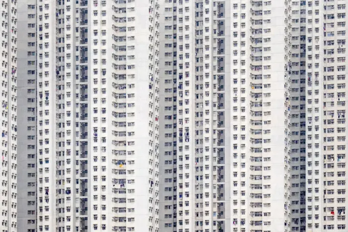 Framed Print : Public housing apartment block towers in Tseung Kwan O, Sai Kung District, New Territories Framed Print : Public housing apartment block towers in Tseung Kwan O, Sai Kung District, New Territories