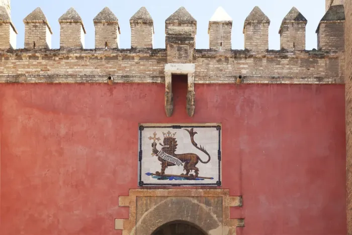 Framed Print : Puerta del Leaon (Gate of the Lion), Royal Alcazars of Seville, Seville, province Framed Print : Puerta del Leaon (Gate of the Lion), Royal Alcazars of Seville, Seville, province