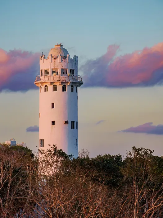 Framed Print : Puerto de Abrigo Lighthouse at sunset, San Miguel de Cozumel, Cozumel Island, Quintana Roo State, Mexico Framed Print : Puerto de Abrigo Lighthouse at sunset, San Miguel de Cozumel, Cozumel Island, Quintana Roo State, Mexico