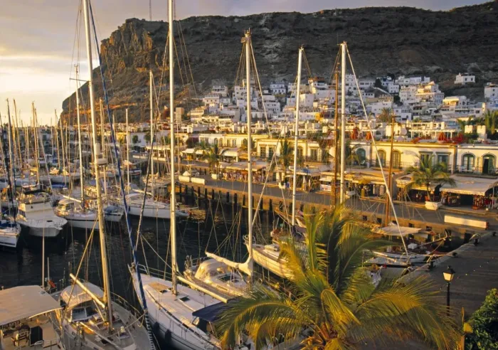 Framed Print : Puerto de Mogan Framed Print : Puerto de Mogan
