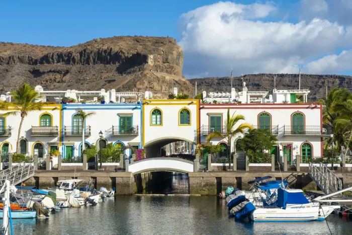 Framed Print : Puerto de Mogan, Mogan, Gran Canaria, Canary Islands, Spain Framed Print : Puerto de Mogan, Mogan, Gran Canaria, Canary Islands, Spain