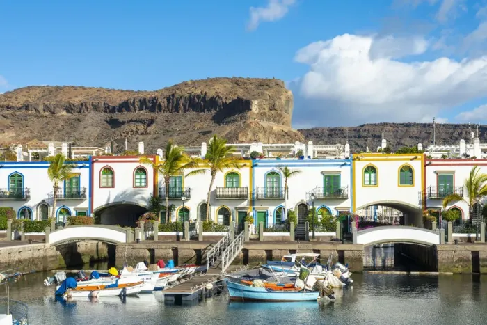 Framed Print : Puerto de Mogan, Mogan, Gran Canaria, Canary Islands, Spain Framed Print : Puerto de Mogan, Mogan, Gran Canaria, Canary Islands, Spain