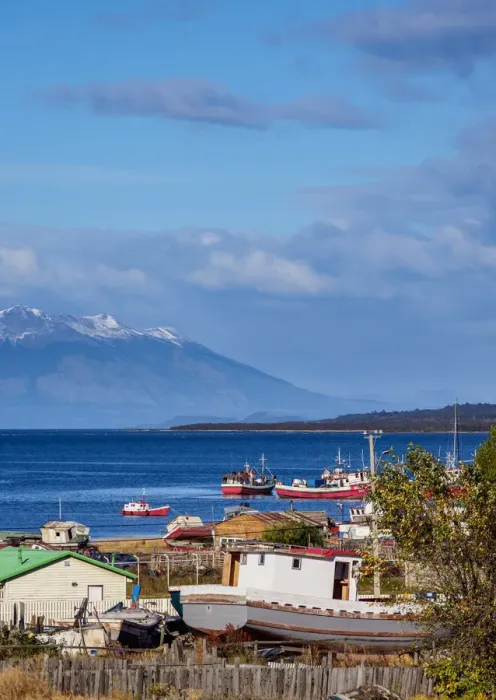 Framed Print : Puerto Natales, Ultima Esperanza Province, Patagonia, Chile Framed Print : Puerto Natales, Ultima Esperanza Province, Patagonia, Chile