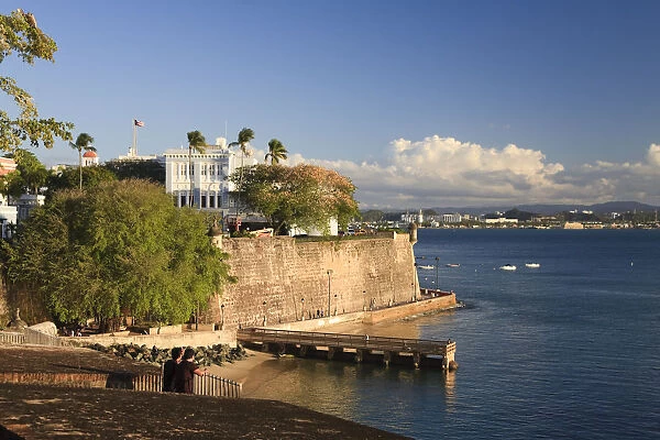 Puerto Rico, San Juan, Old Town, Paseo Del Morro and La Muralla