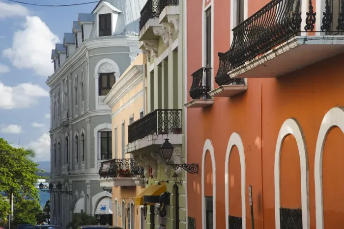 Framed Print : Puerto Rico, San Juan, Old Town, Colonial Architecture Framed Print : Puerto Rico, San Juan, Old Town, Colonial Architecture