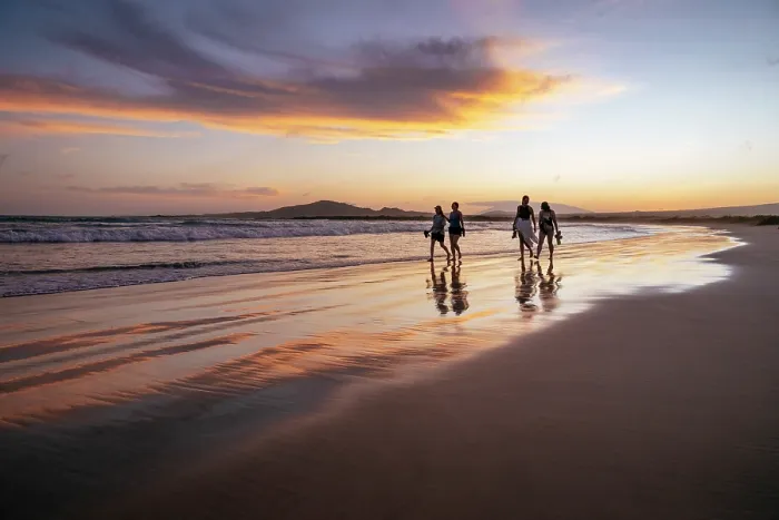 Framed Print : Puerto Villamil Beach, Isla Isabela, Galapagos Islands, Ecuador