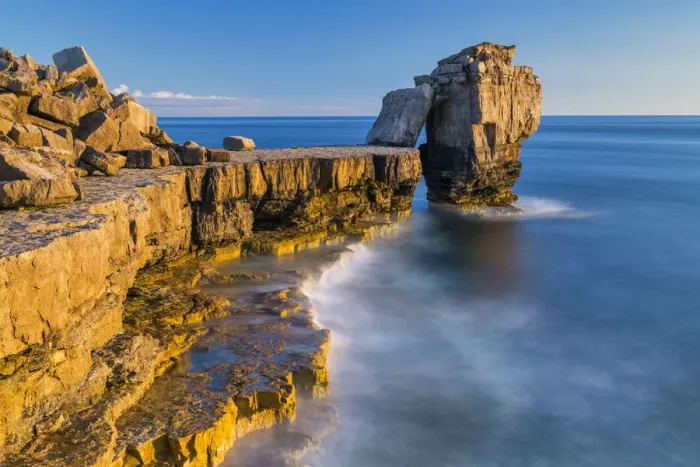 Framed Print : Pulpit Rock, Portland Bill, Jurassic Coast, Dorset, England
