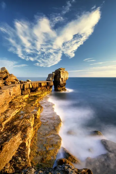 Framed Print : Pulpit Rock, Portland Head, Dorset, England Framed Print : Pulpit Rock, Portland Head, Dorset, England