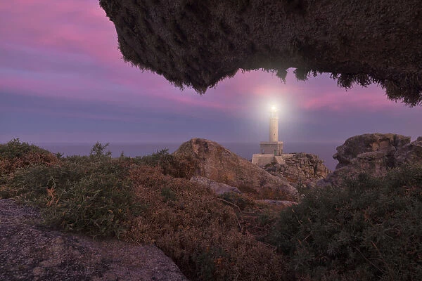 Punta Nariga Lighthouse, municipality of Malpica de Bergantinos, Galicia, Spain