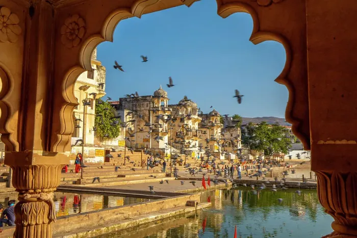 Framed Print : Pushkar Lake, Pushkar, Rajasthan, India, South Asia Framed Print : Pushkar Lake, Pushkar, Rajasthan, India, South Asia