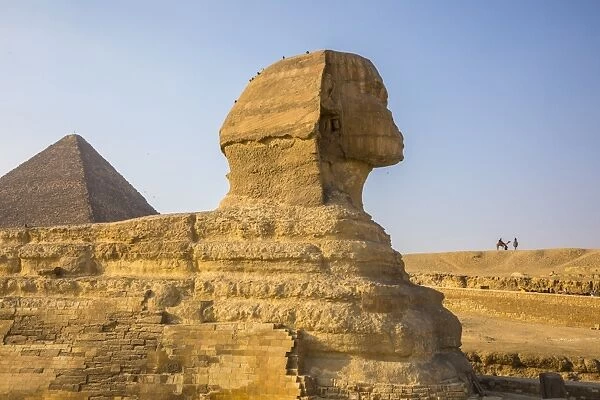 Pyramid of Cheops and the Sphinx, Giza, Cairo, Egypt