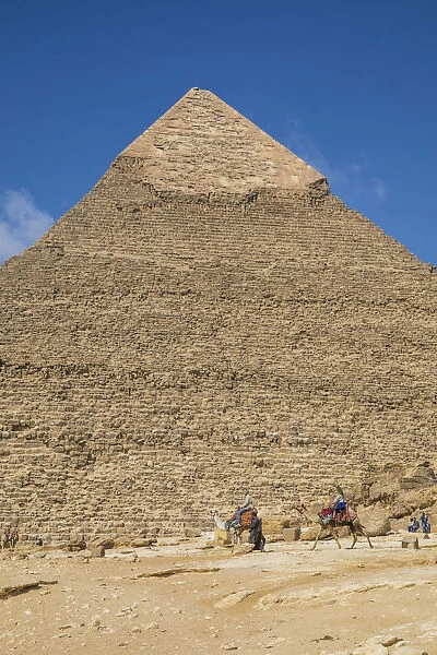 Pyramid of Khafre (Chephren), Pyramids of Giza, Giza, Cairo, Egypt