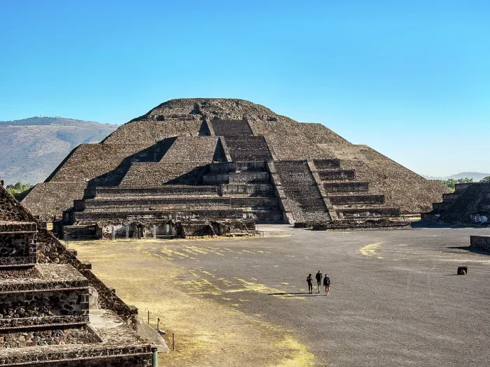 Framed Print : Pyramid of the Moon, elevated view, Teotihuacan, Mexico State, Mexico Framed Print : Pyramid of the Moon, elevated view, Teotihuacan, Mexico State, Mexico