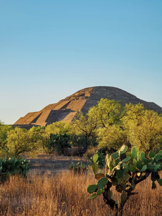 Framed Print : Pyramid of the Moon at sunset, Teotihuacan, Mexico State, Mexico Framed Print : Pyramid of the Moon at sunset, Teotihuacan, Mexico State, Mexico
