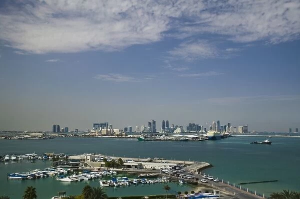 Qatar, Doha, Doha Port, marina