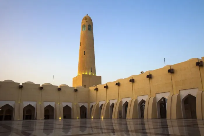 Framed Print : Qatar, Doha, Mohammed bin Abdulwahhab Mosque - The State Mosque of Qatar Framed Print : Qatar, Doha, Mohammed bin Abdulwahhab Mosque - The State Mosque of Qatar