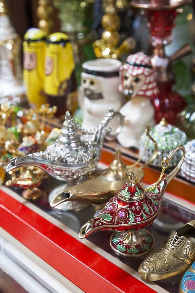 Qatar, Doha, Souq Waqif, redeveloped bazaar area, souvenirs