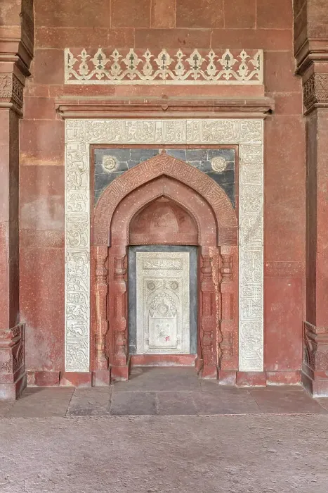 Framed Print : Qila Kuhna Masjid mosque, 1541, Purana Qila, Old Fort, New Delhi, India Framed Print : Qila Kuhna Masjid mosque, 1541, Purana Qila, Old Fort, New Delhi, India