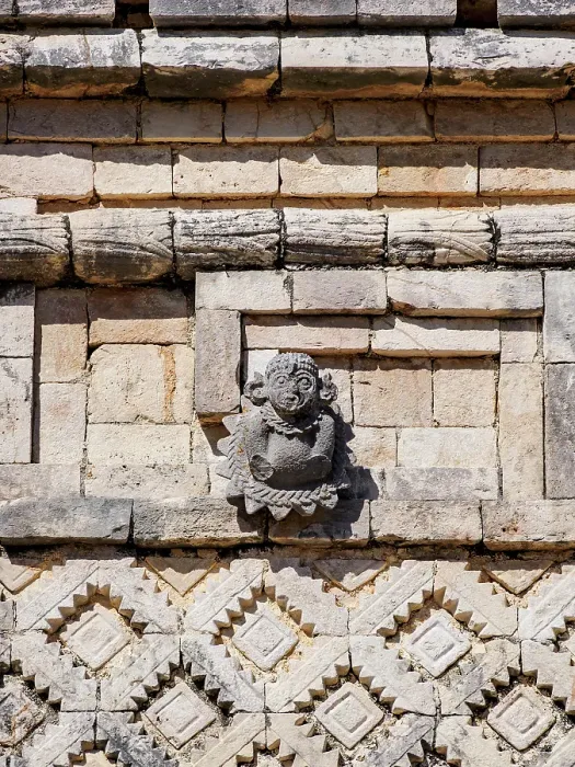 Framed Print : Quadrangle of the Nuns, detailed view, Uxmal, Yucatan State, Mexico Framed Print : Quadrangle of the Nuns, detailed view, Uxmal, Yucatan State, Mexico