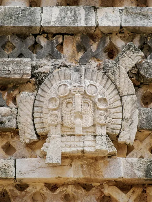 Framed Print : Quadrangle of the Nuns, detailed view, Uxmal, Yucatan State, Mexico Framed Print : Quadrangle of the Nuns, detailed view, Uxmal, Yucatan State, Mexico