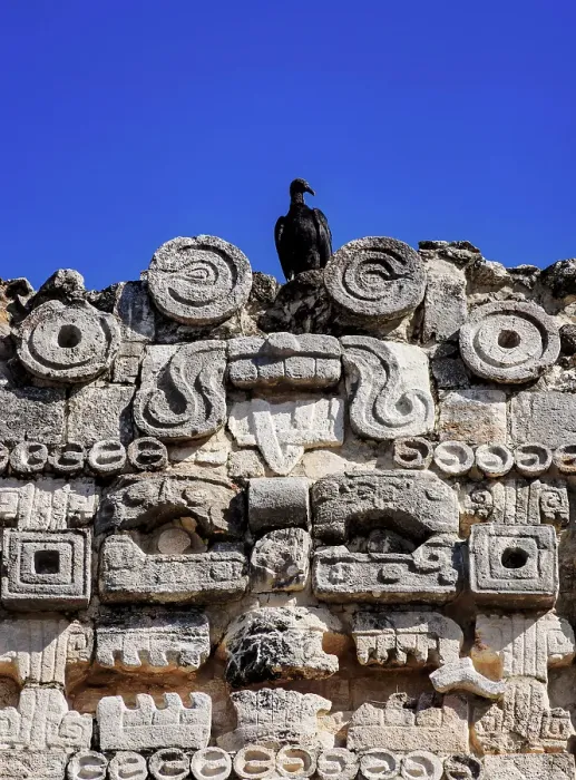 Framed Print : Quadrangle of the Nuns, detailed view, Uxmal, Yucatan State, Mexico Framed Print : Quadrangle of the Nuns, detailed view, Uxmal, Yucatan State, Mexico