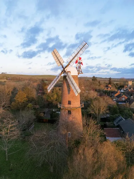 Framed Print : Quainton windmill, Quainton, Buckinghamshire, England. UK