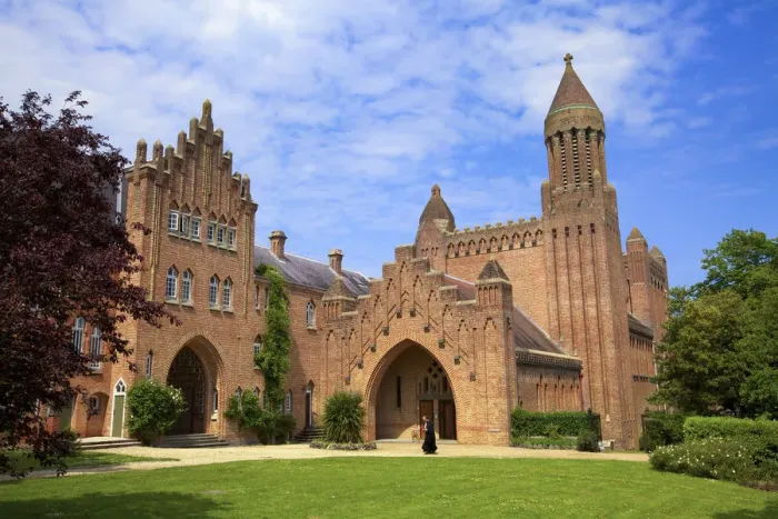 Framed Print : Quarr Abbey, Ryde, Isle of Wight, United Kingdom