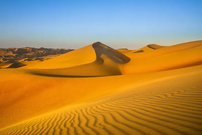 Framed Print : Empty Quarter (Rub Al Khali), Abu Dhabi, United Arab Emirates