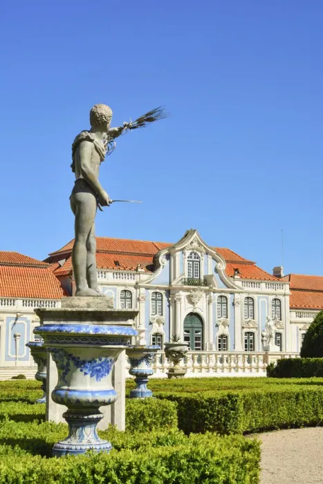 Framed Print : The Queluz National Palace (Palacio Nacional de Queluz), dating back to the 18th century