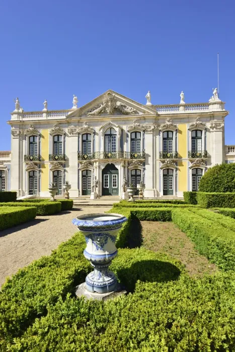 Framed Print : The Queluz National Palace (Palacio Nacional de Queluz), dating back to the 18th century Framed Print : The Queluz National Palace (Palacio Nacional de Queluz), dating back to the 18th century