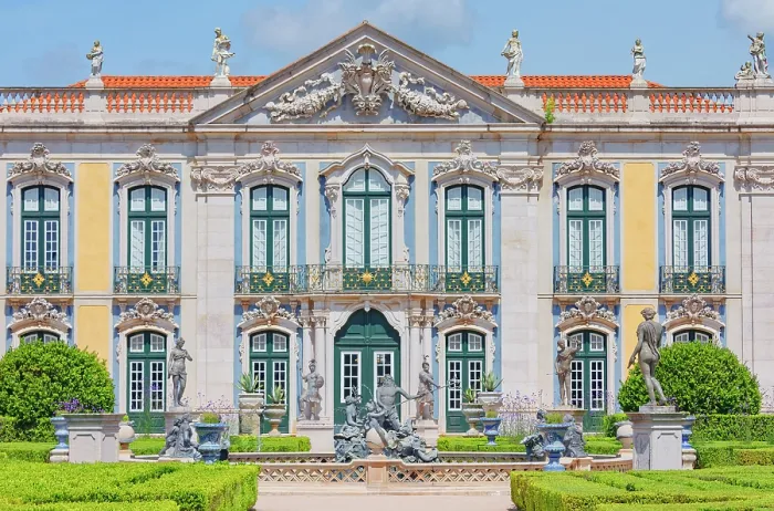 Framed Print : Queluz National Palace, Queluz, Lisbon, Portugal