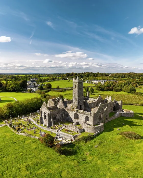 Framed Print : Quin Friary, Quin, County Clare, Ireland Framed Print : Quin Friary, Quin, County Clare, Ireland